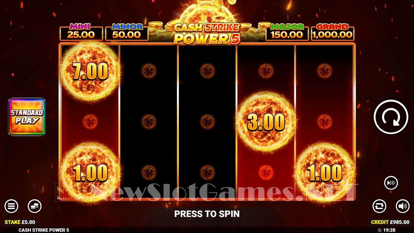 Cash Strike Power 5 Slot Slot Image in Demo - pic. 10