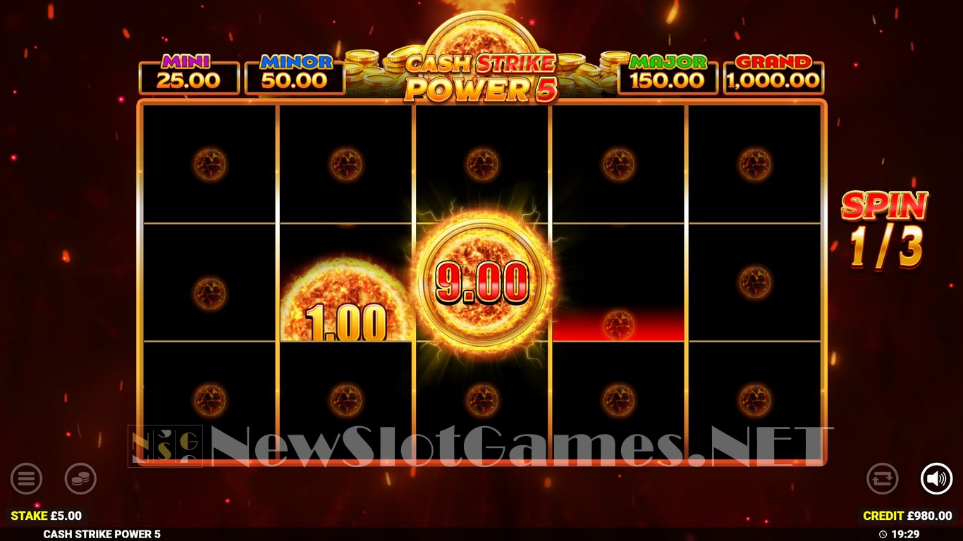 Cash Strike Power 5 Slot Slot Image in Demo - pic. 11