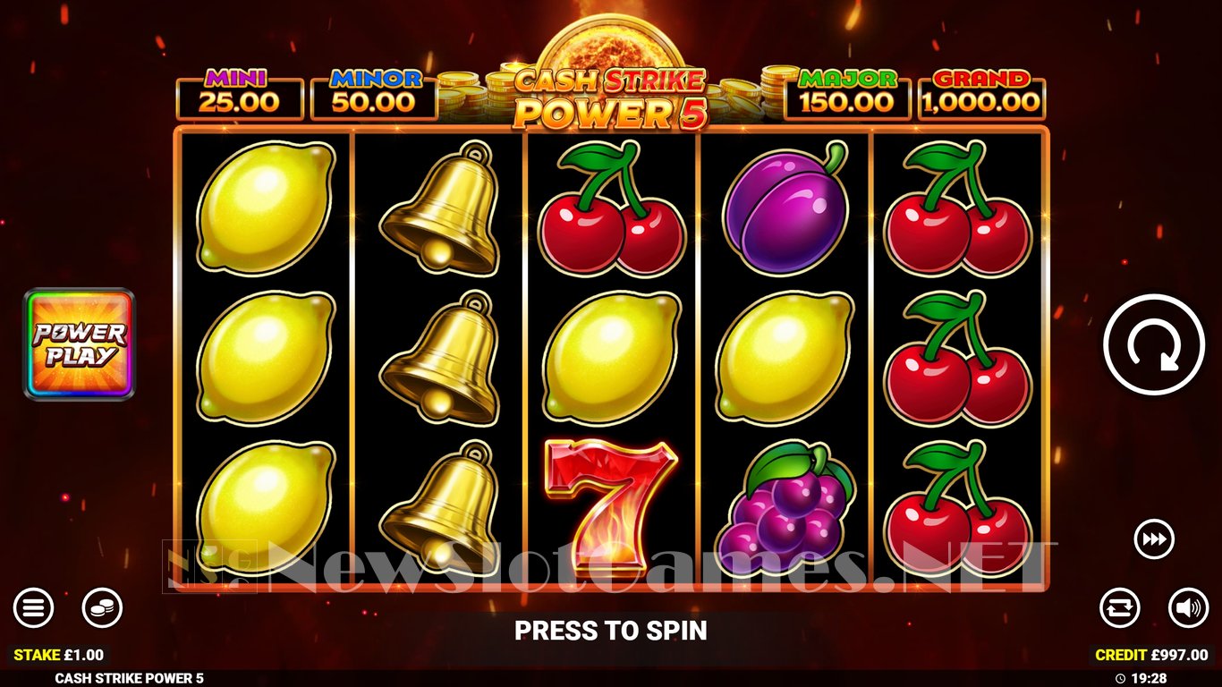 Cash Strike Power 5 Slot Slot Image in Demo - pic. 3