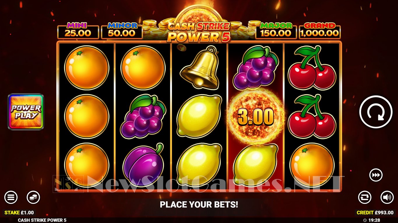 Cash Strike Power 5 Slot Slot Image in Demo - pic. 5
