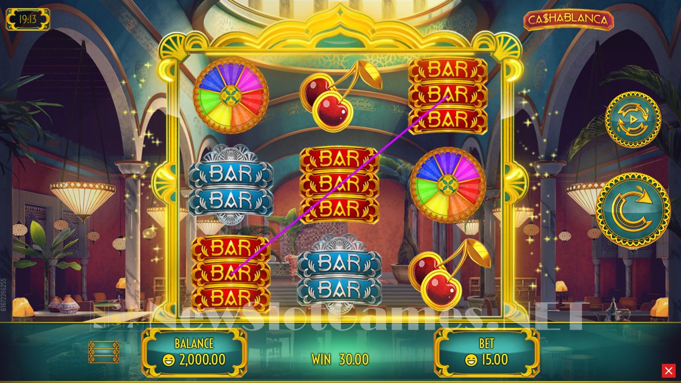 Cashablanca Slot Slot Image in Demo - pic. 3