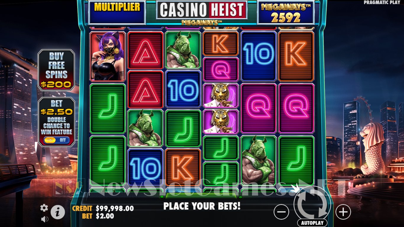 Casino Heist Megaways Slot Slot Image in Demo - pic. 2