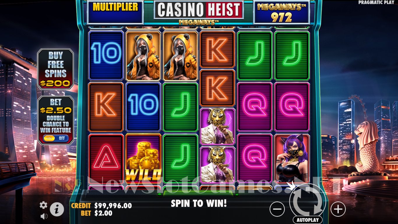 Casino Heist Megaways Slot Slot Image in Demo - pic. 3