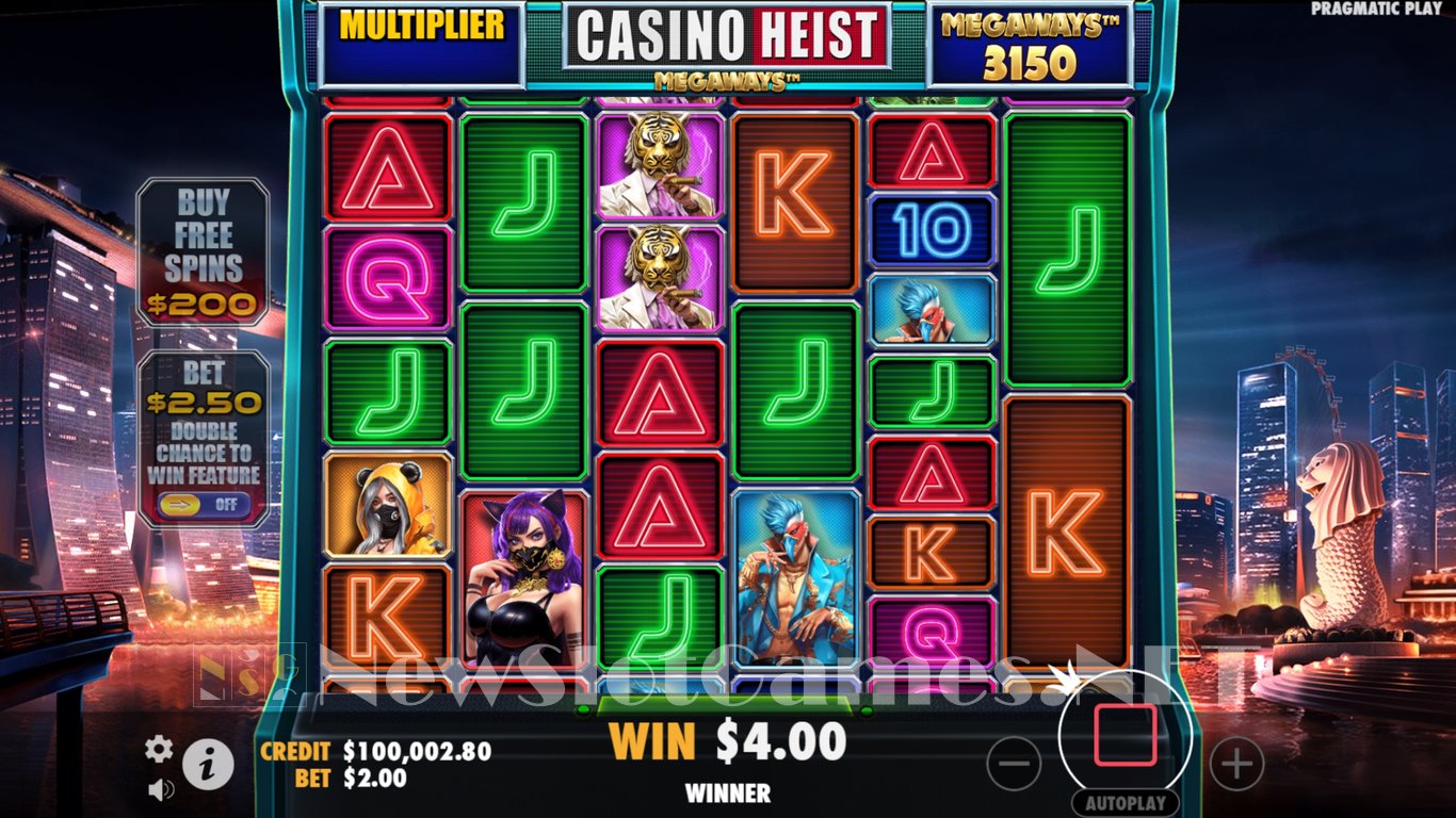 Casino Heist Megaways Slot Slot Image in Demo - pic. 5