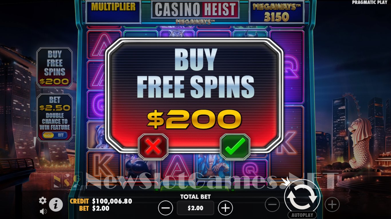 Casino Heist Megaways Slot Slot Image in Demo - pic. 6