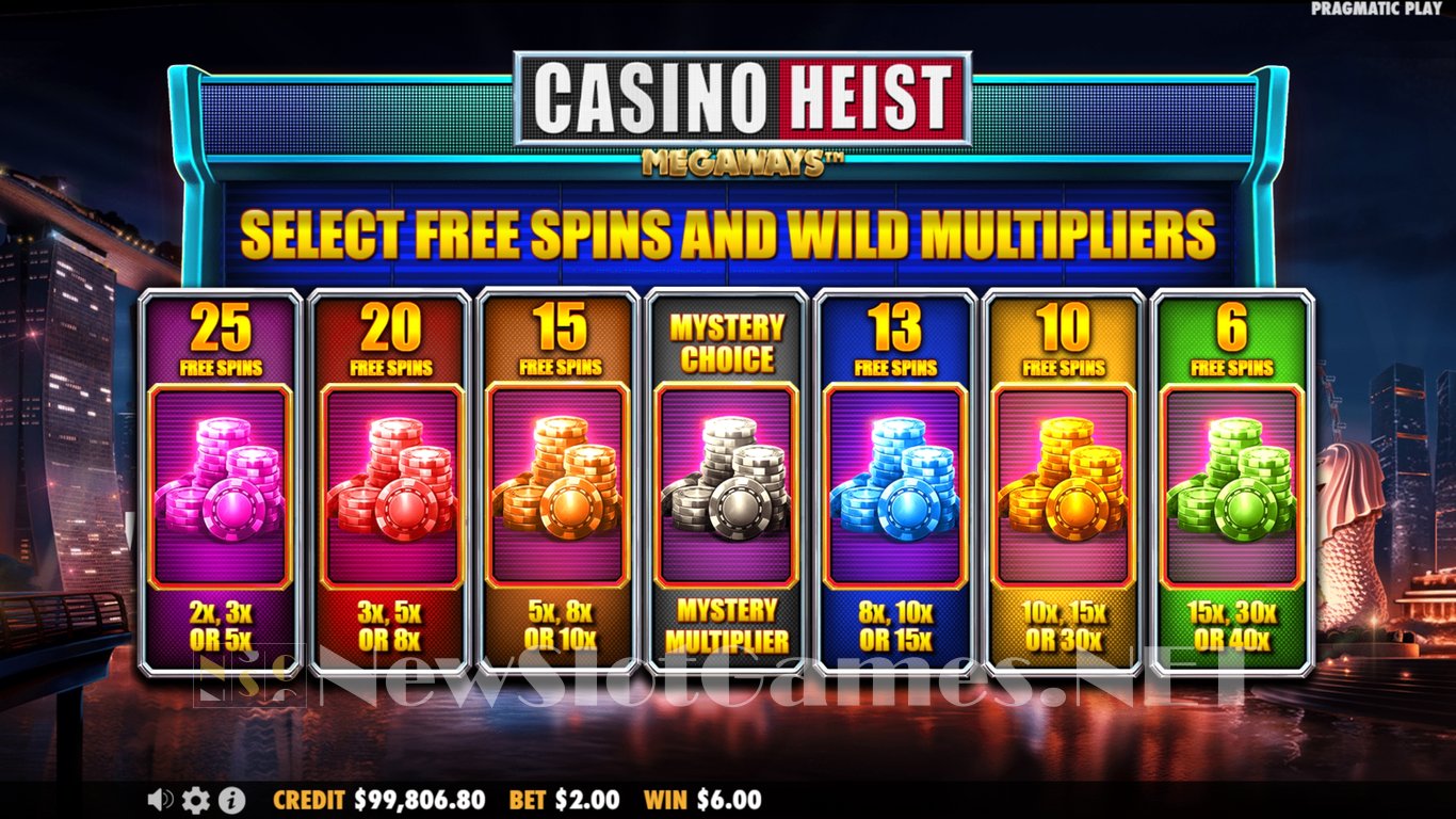 Casino Heist Megaways Slot Slot Image in Demo - pic. 8