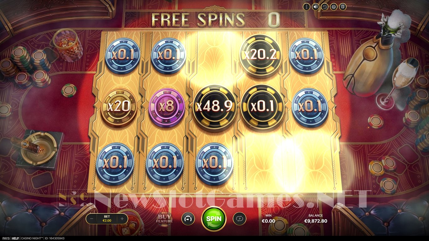 Casino Night Slot Slot Image in Demo - pic. 10