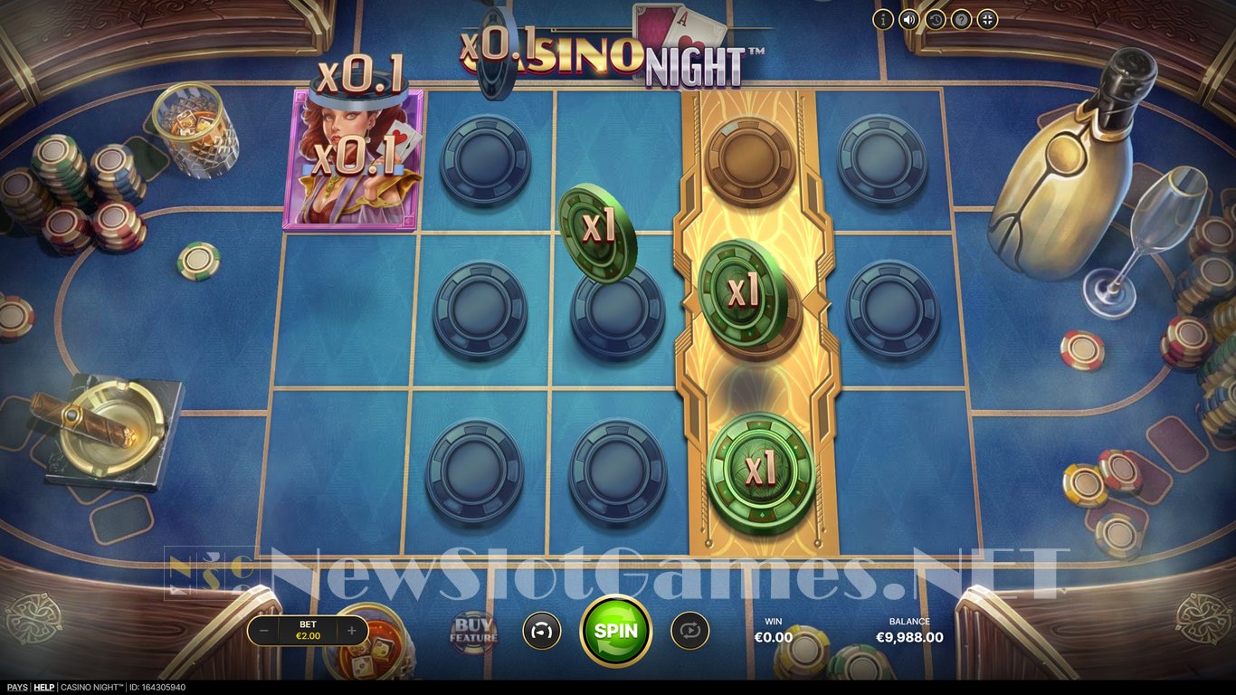 Casino Night Slot Slot Image in Demo - pic. 3