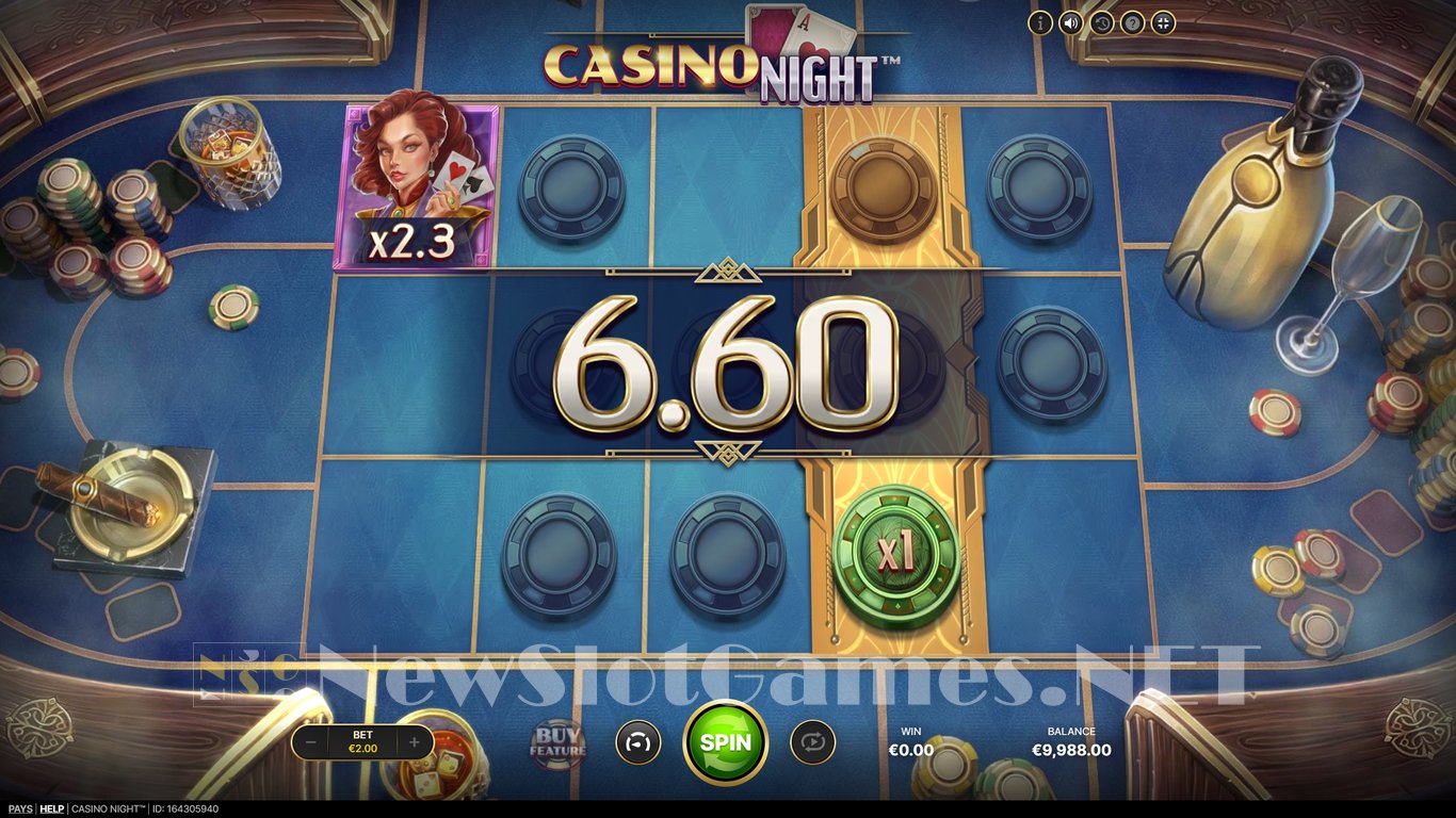 Casino Night Slot Slot Image in Demo - pic. 4