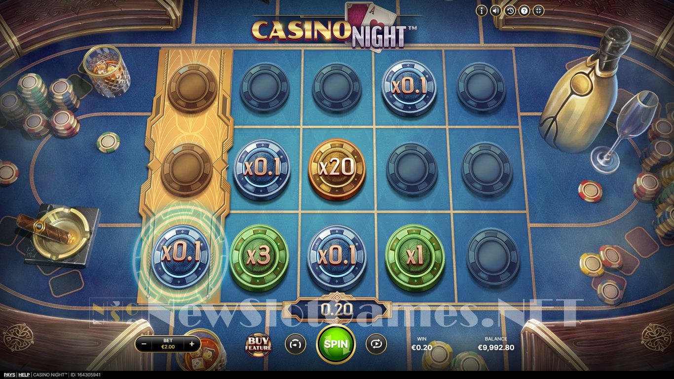 Casino Night Slot Slot Image in Demo - pic. 5