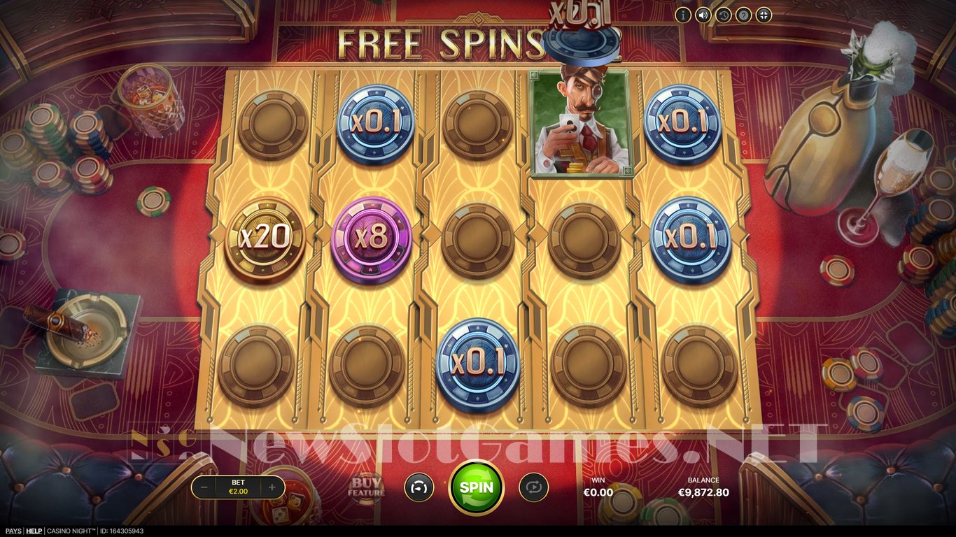 Casino Night Slot Slot Image in Demo - pic. 9