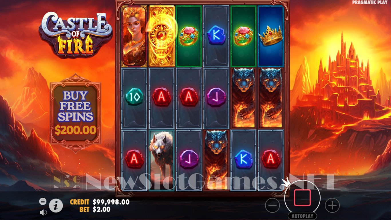 Castle of Fire Slot Demo Image
