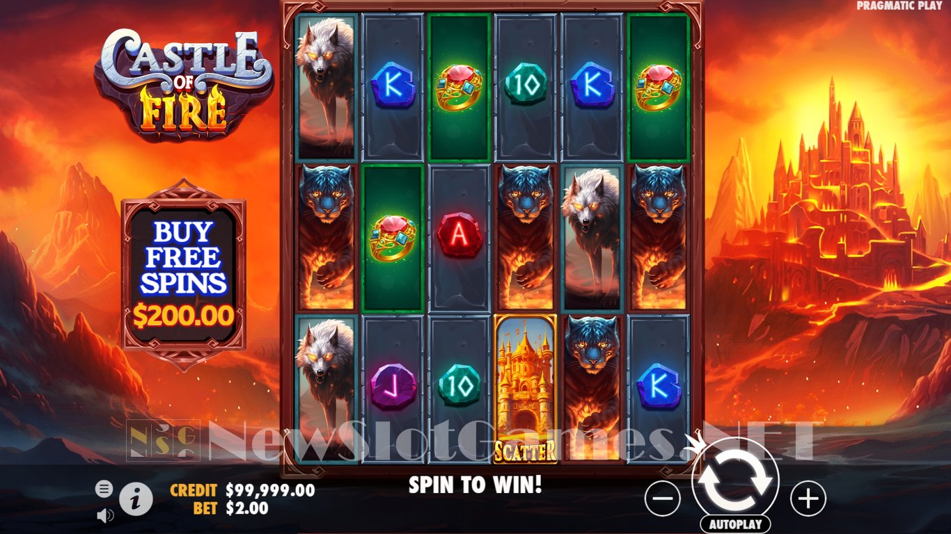Castle of Fire Slot Slot Image in Demo - pic. 2