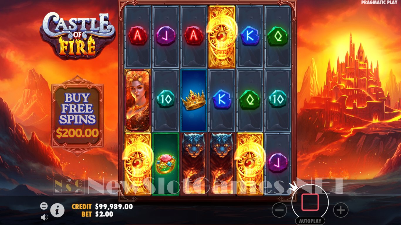 Castle of Fire Slot Slot Image in Demo - pic. 3