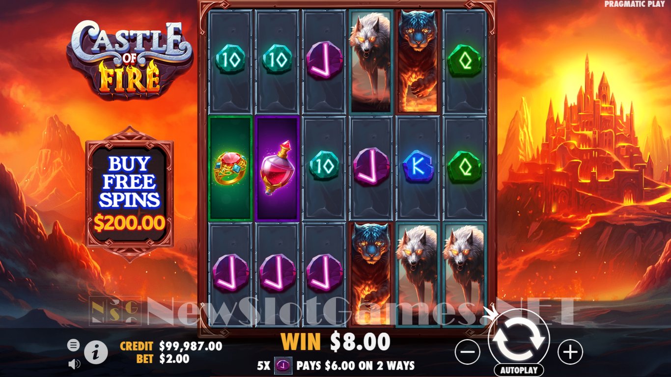 Castle of Fire Slot Slot Image in Demo - pic. 5