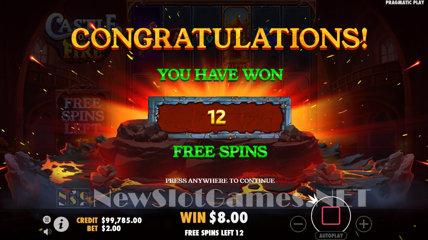 Castle of Fire Slot Slot Image in Demo - pic. 8