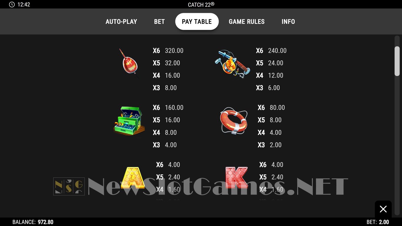 Catch 22 - Frozen Fortune Slot Slot Image in Demo - pic. 8