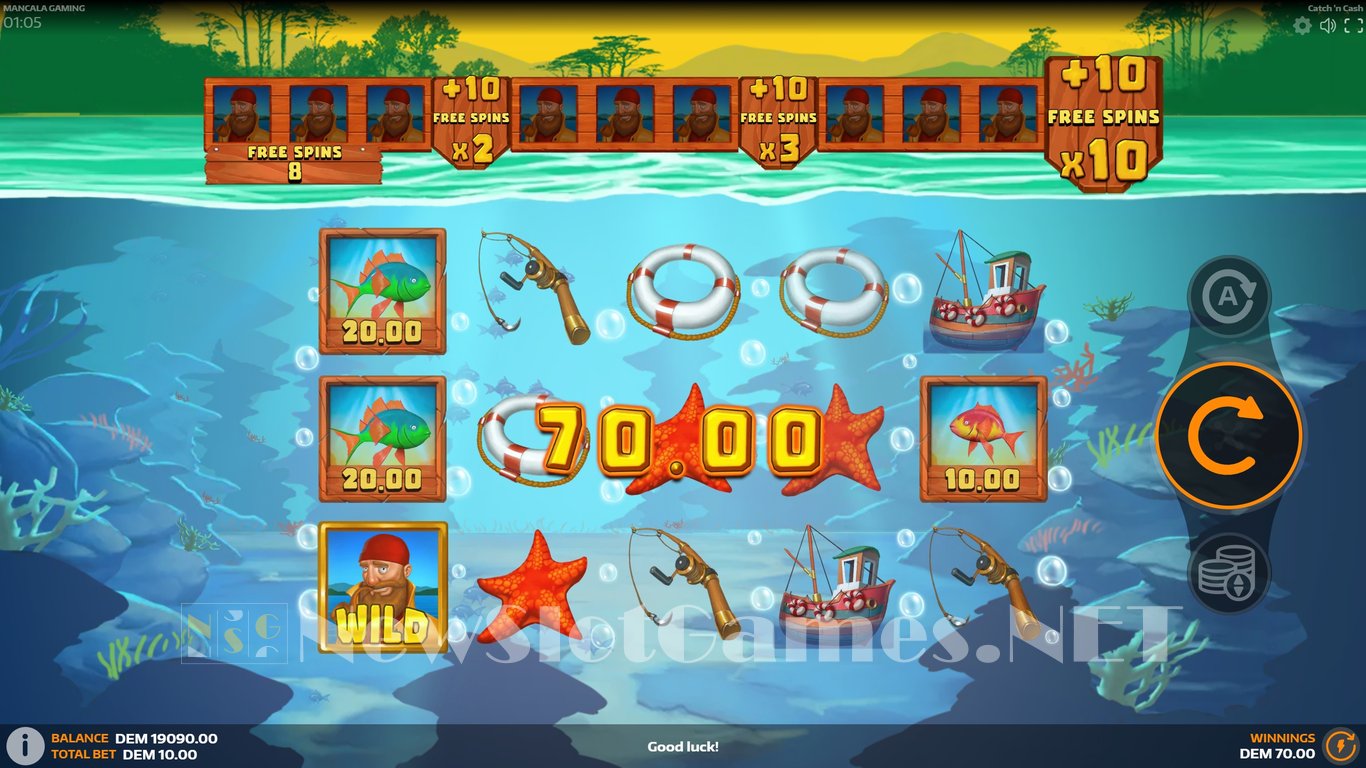 Catch N Cash Slot Slot Image in Demo - pic. 8