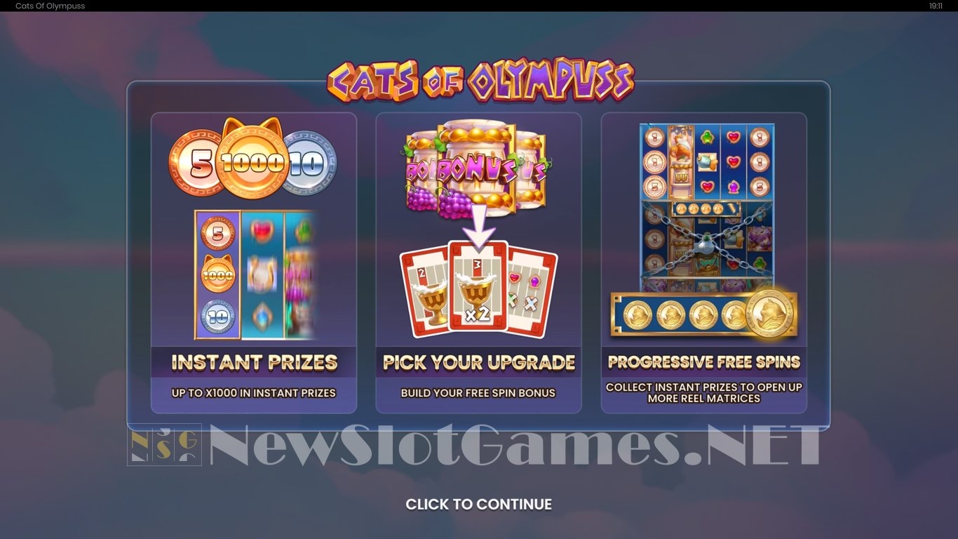 Cats of Olympuss Slot Demo Image