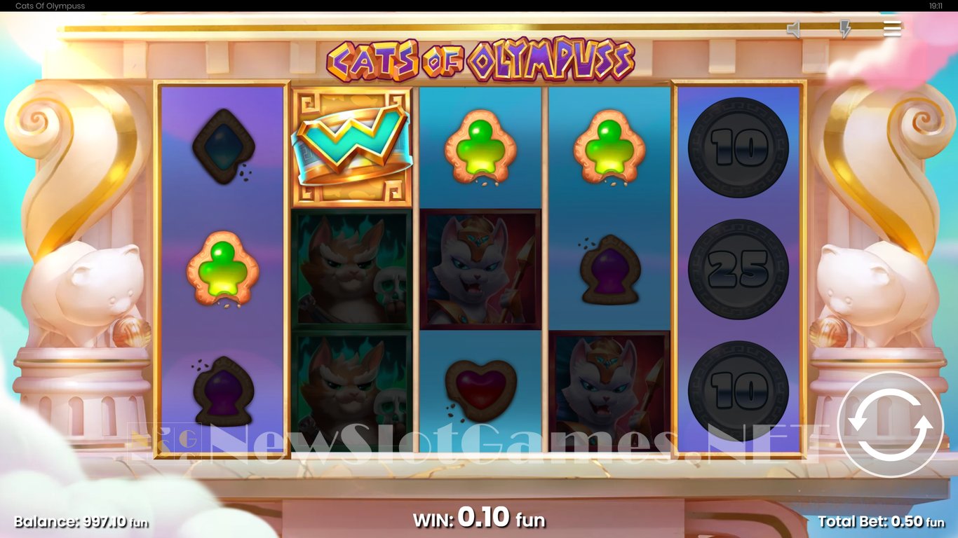 Cats of Olympuss Slot Slot Image in Demo - pic. 4