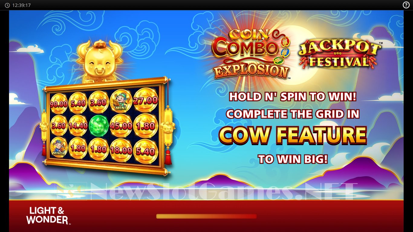 Coin Combo Explosion Jackpot Festival Slot Demo Image