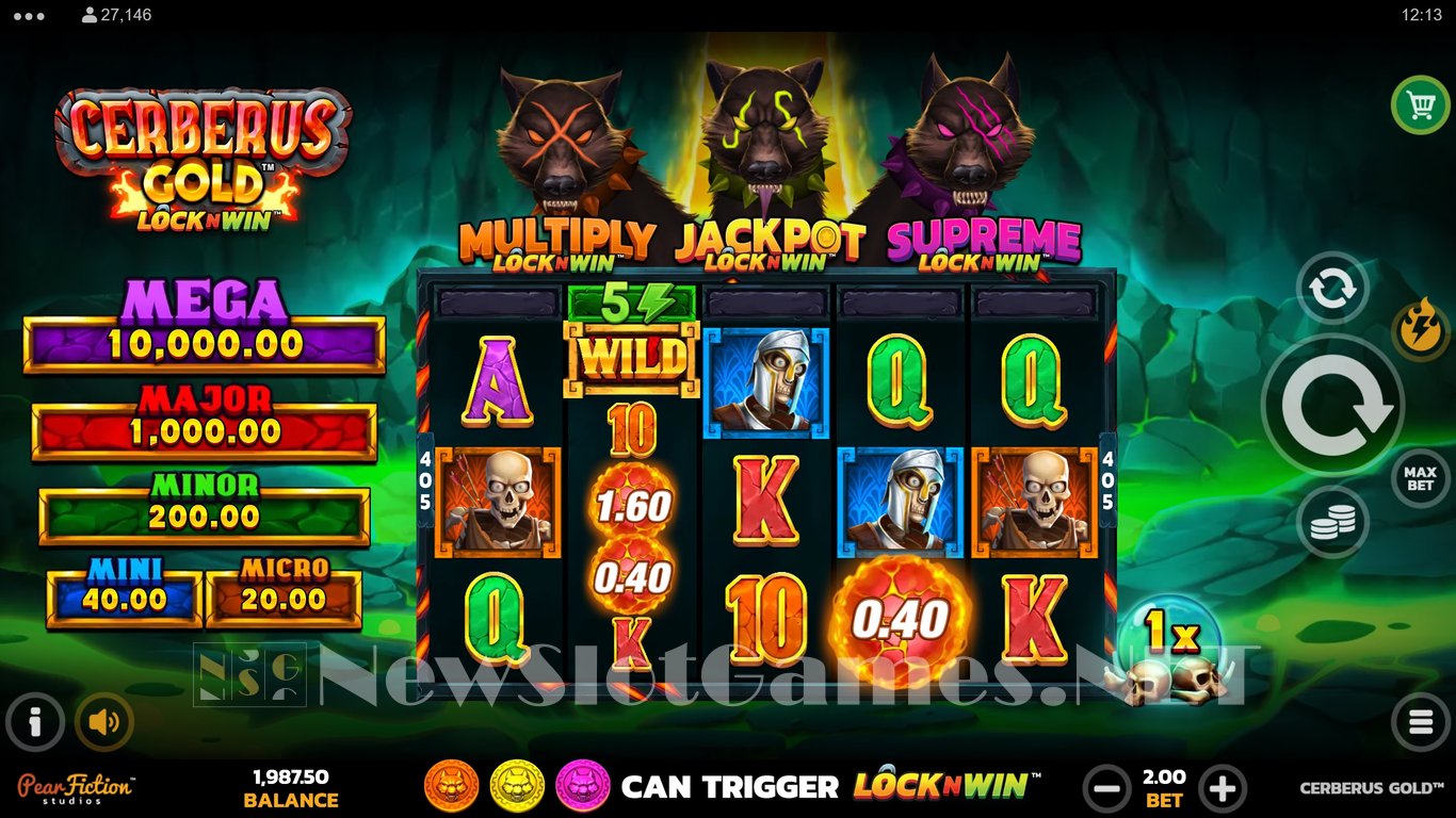 Cerberus Gold Slot Demo Image
