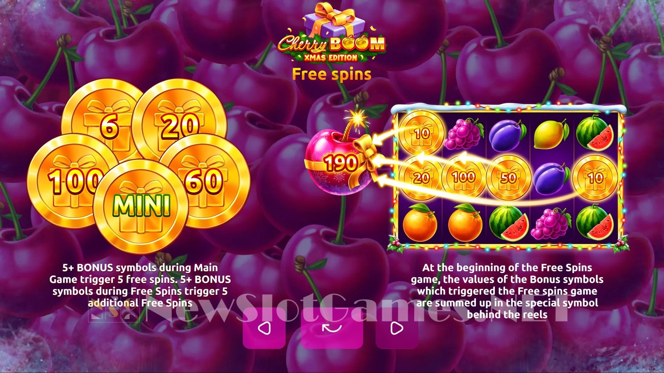 Cherry Boom Christmas Slot Slot Image in Demo - pic. 10