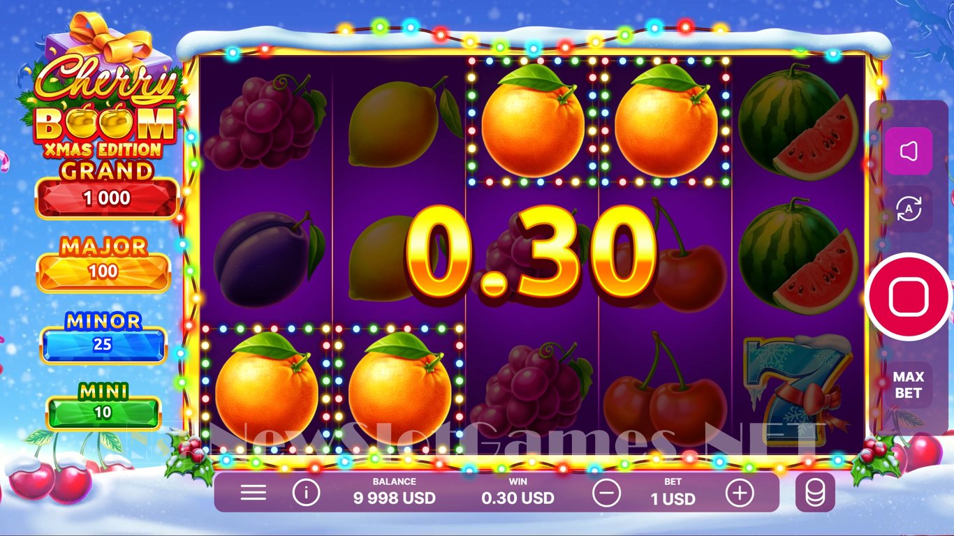 Cherry Boom Christmas Slot Slot Image in Demo - pic. 2