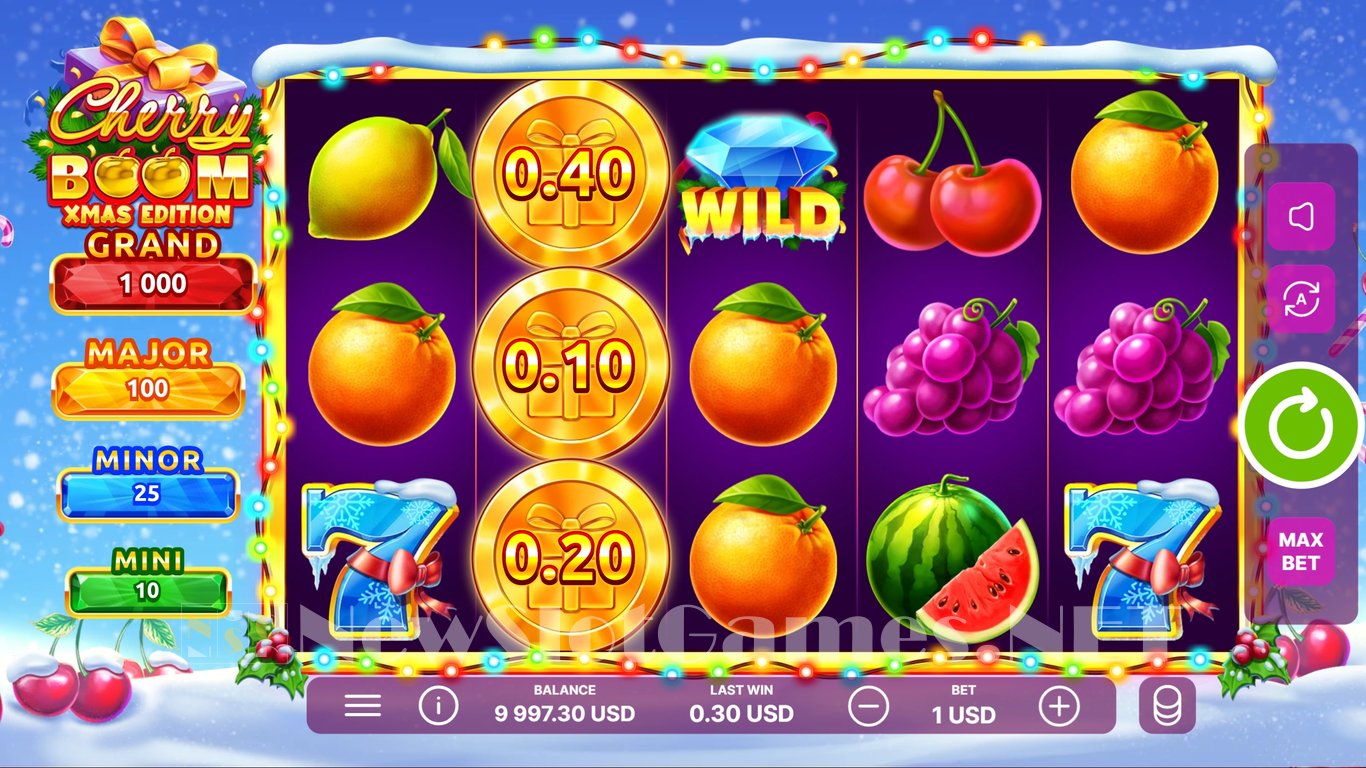 Cherry Boom Christmas Slot Slot Image in Demo - pic. 3