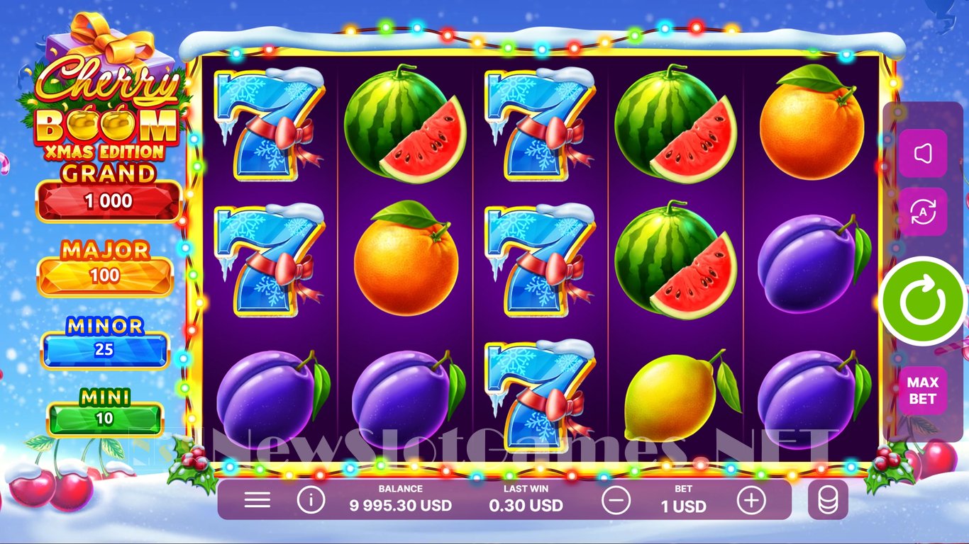 Cherry Boom Christmas Slot Slot Image in Demo - pic. 5