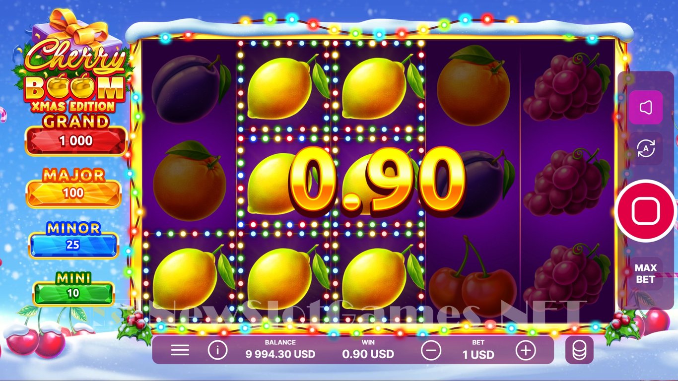 Cherry Boom Christmas Slot Slot Image in Demo - pic. 6