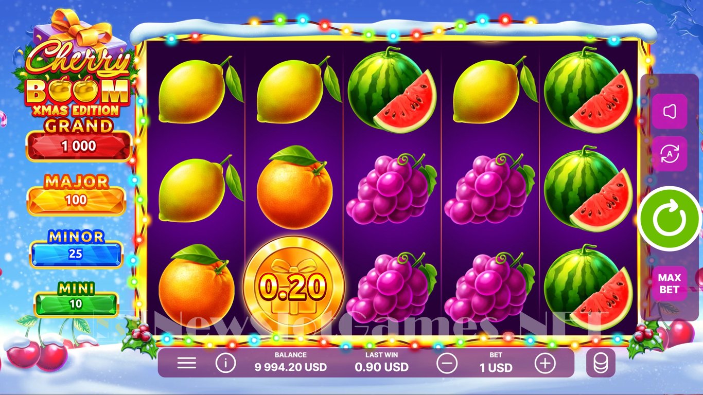 Cherry Boom Christmas Slot Slot Image in Demo - pic. 7