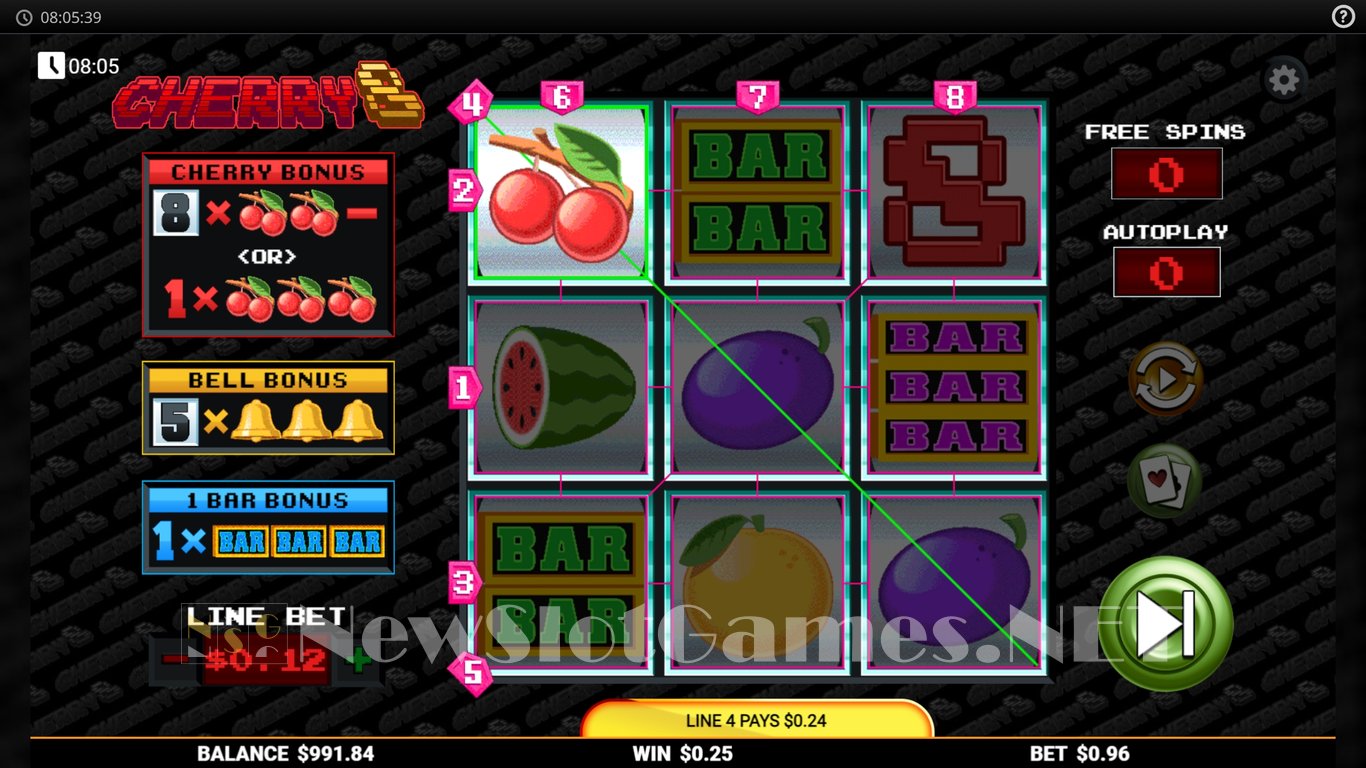 Cherry8 Slot Slot Image in Demo - pic. 6