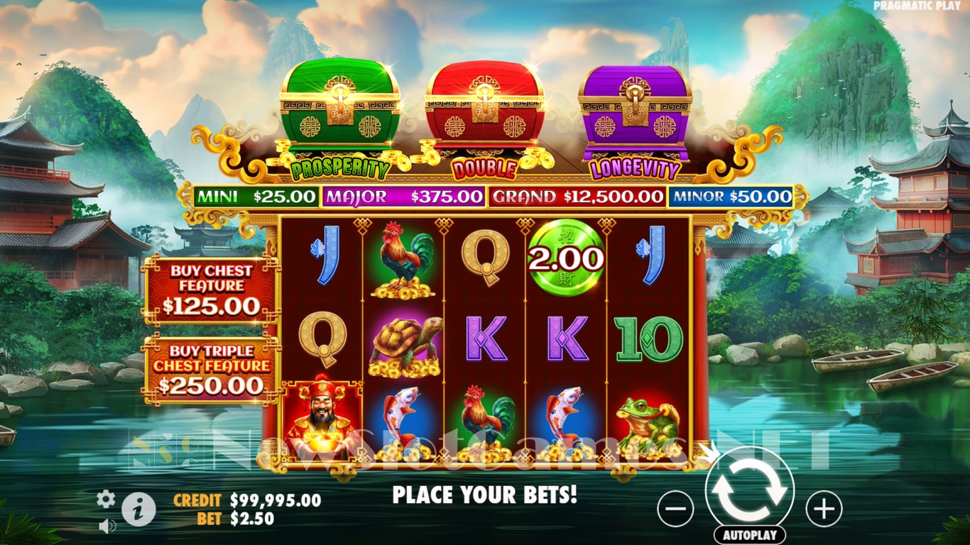 Chests of Cai Shen Slot Slot Image in Demo - pic. 2