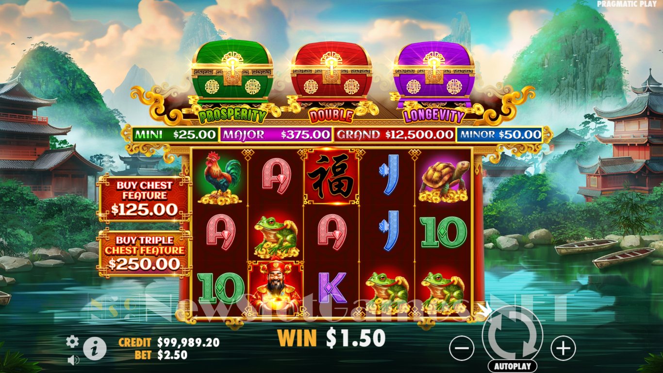Chests of Cai Shen Slot Slot Image in Demo - pic. 4