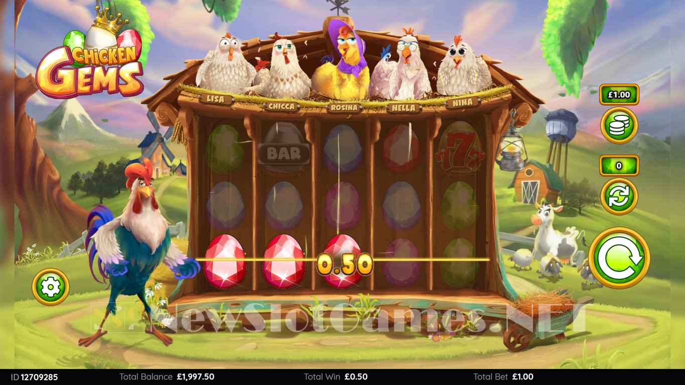 Chicken Gems Slot Slot Image in Demo - pic. 4