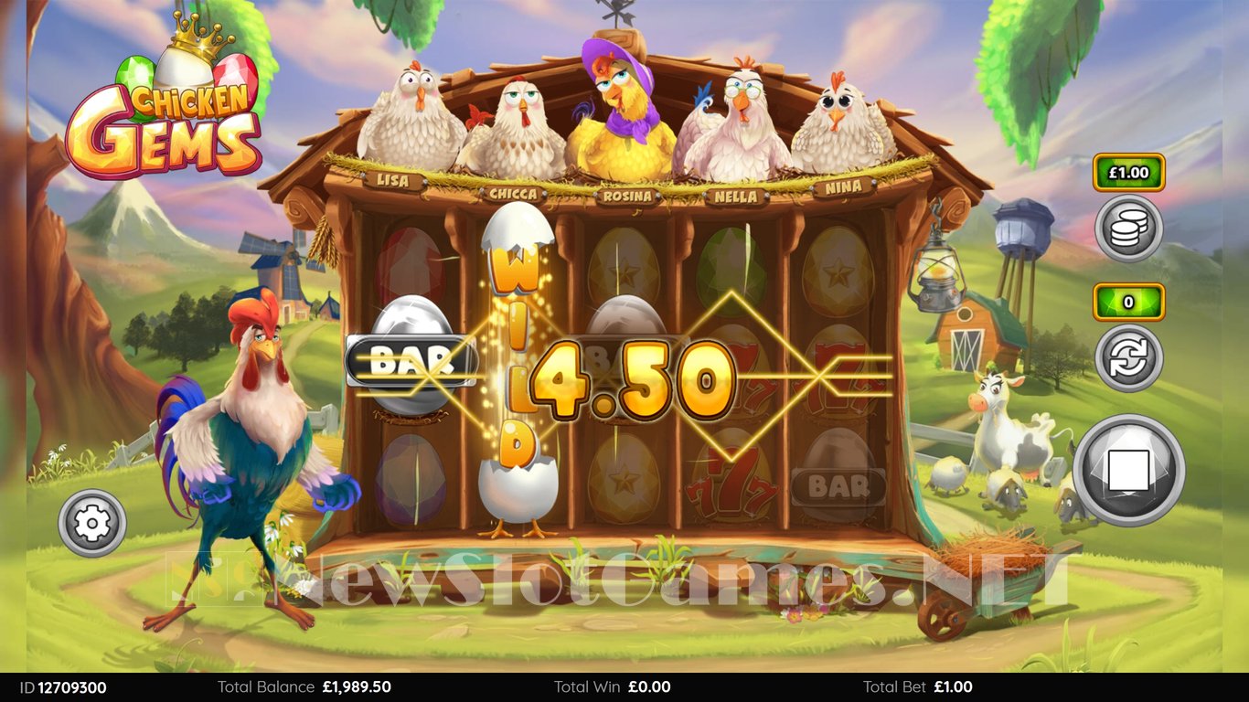 Chicken Gems Slot Slot Image in Demo - pic. 6