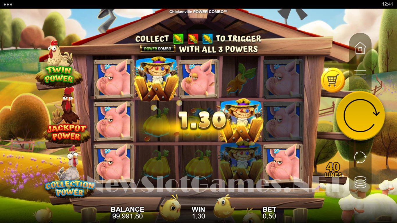 Chickenville Power Combo Slot Slot Image in Demo - pic. 4