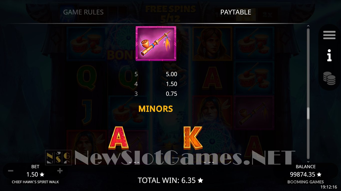 Chief Hawks Spirit Walk Slot Slot Image in Demo - pic. 13
