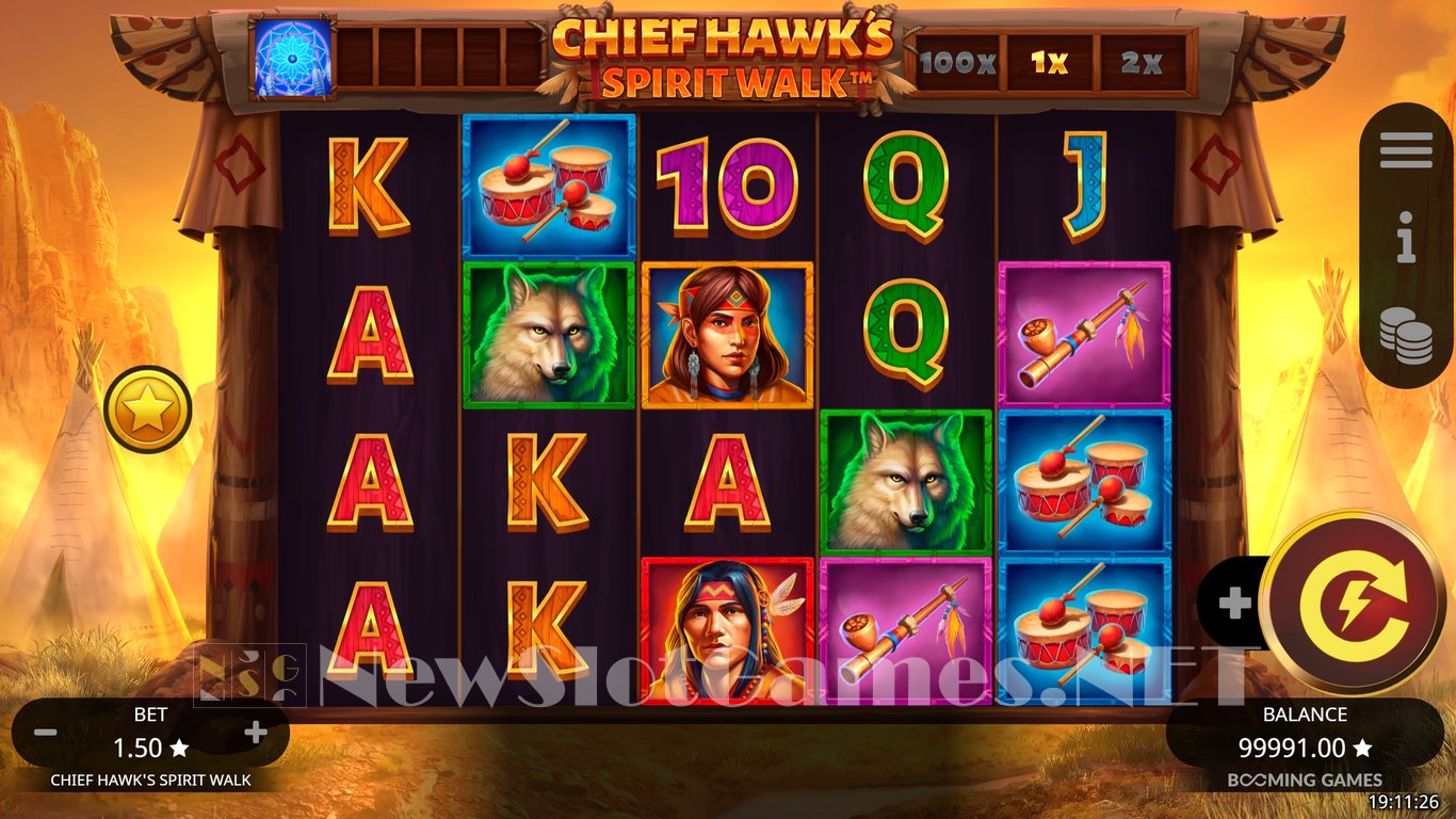 Chief Hawks Spirit Walk Slot Slot Image in Demo - pic. 4