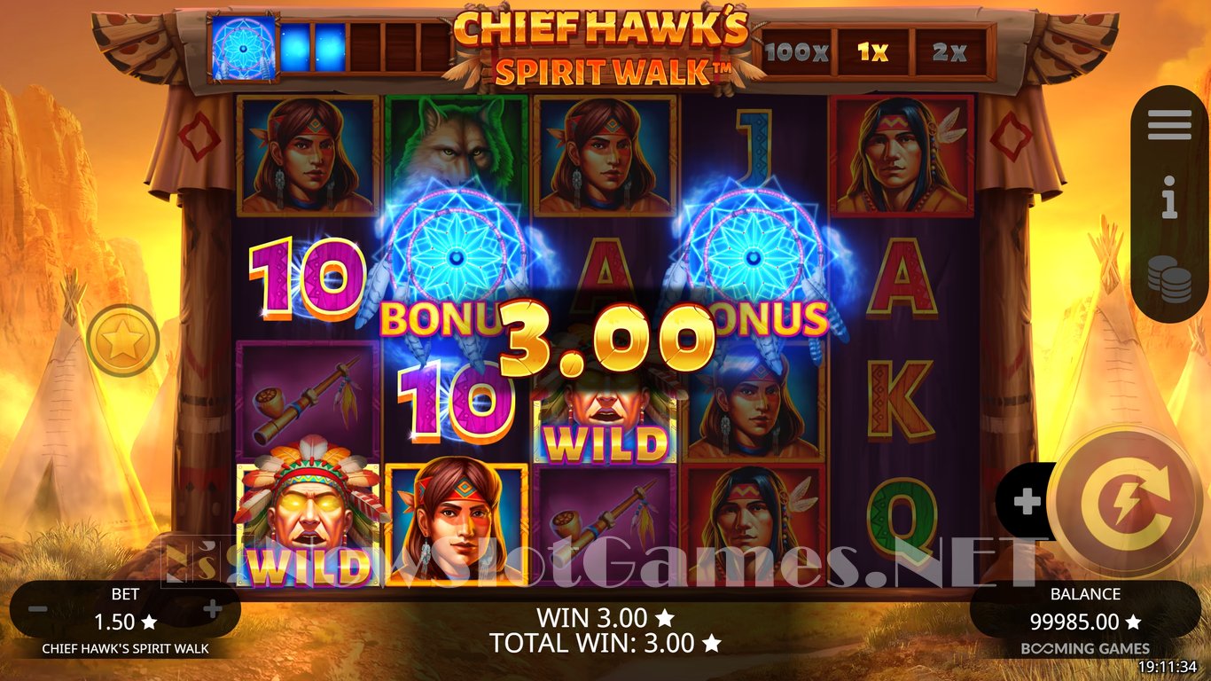 Chief Hawks Spirit Walk Slot Slot Image in Demo - pic. 5