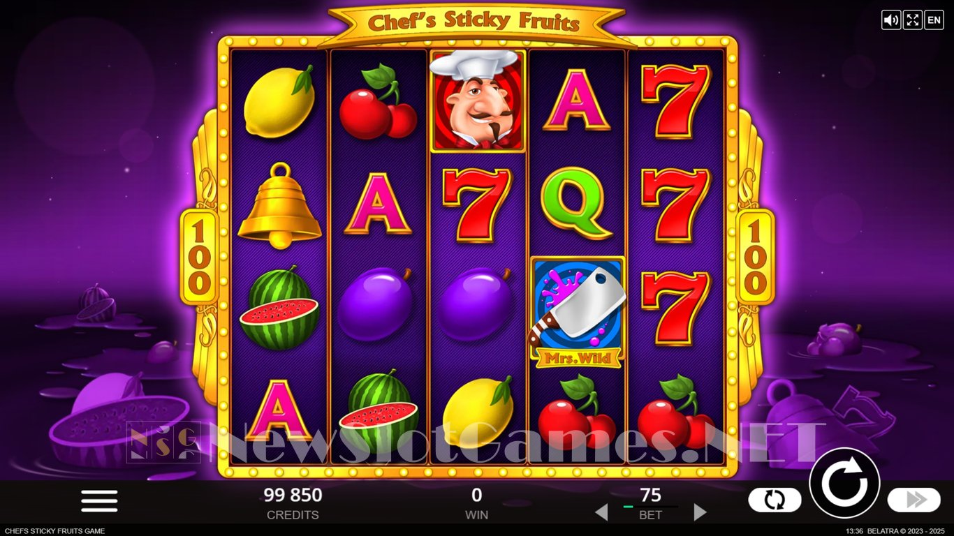 Chiefs Sticky Fruits Slot Demo Image