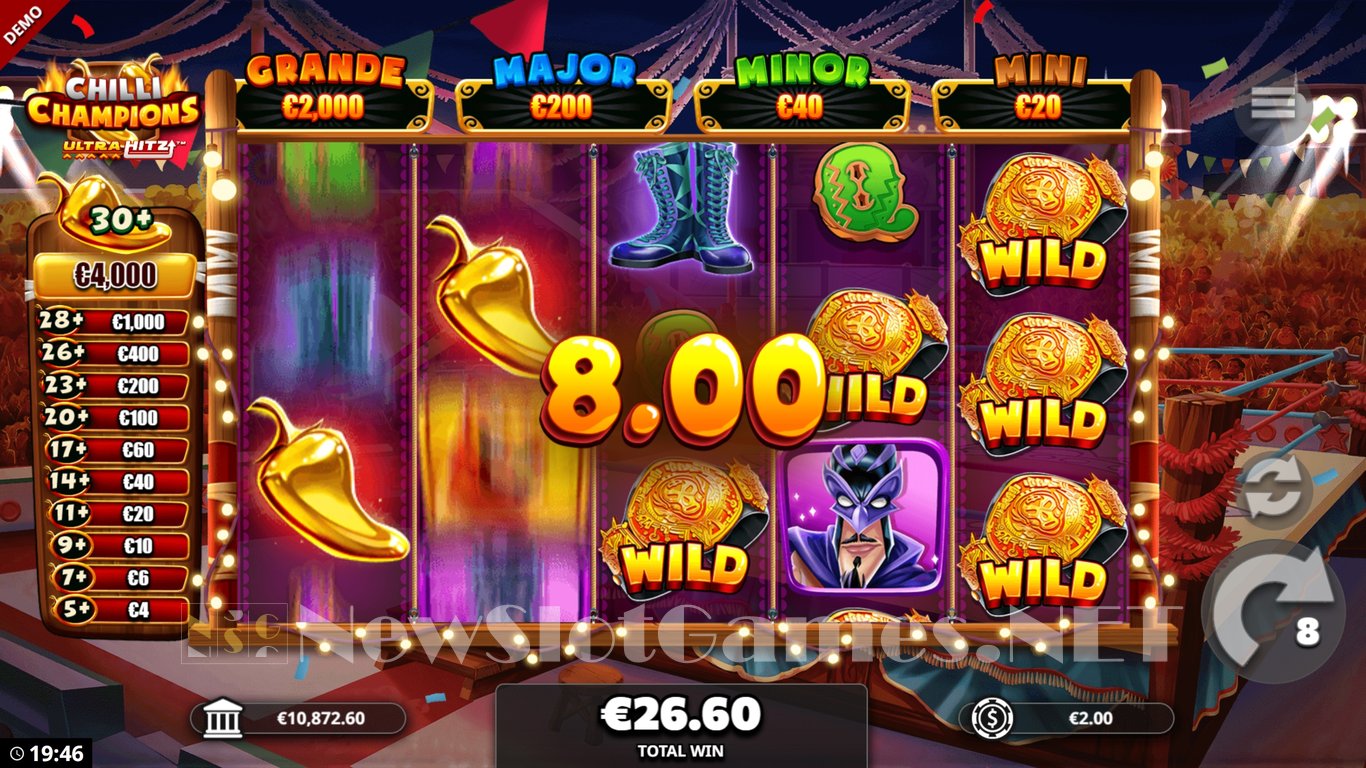 Chilli Champions UltraHitz Slot Slot Image in Demo - pic. 10