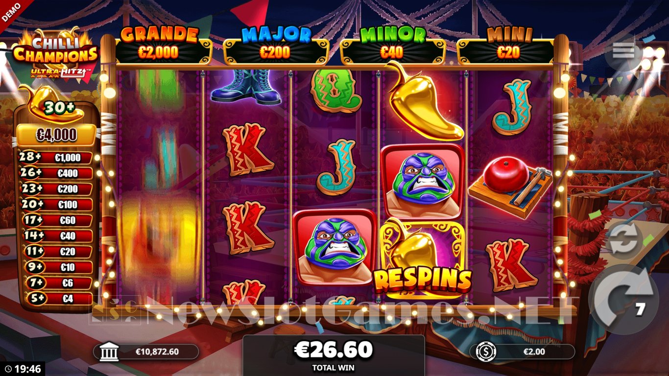 Chilli Champions UltraHitz Slot Slot Image in Demo - pic. 11