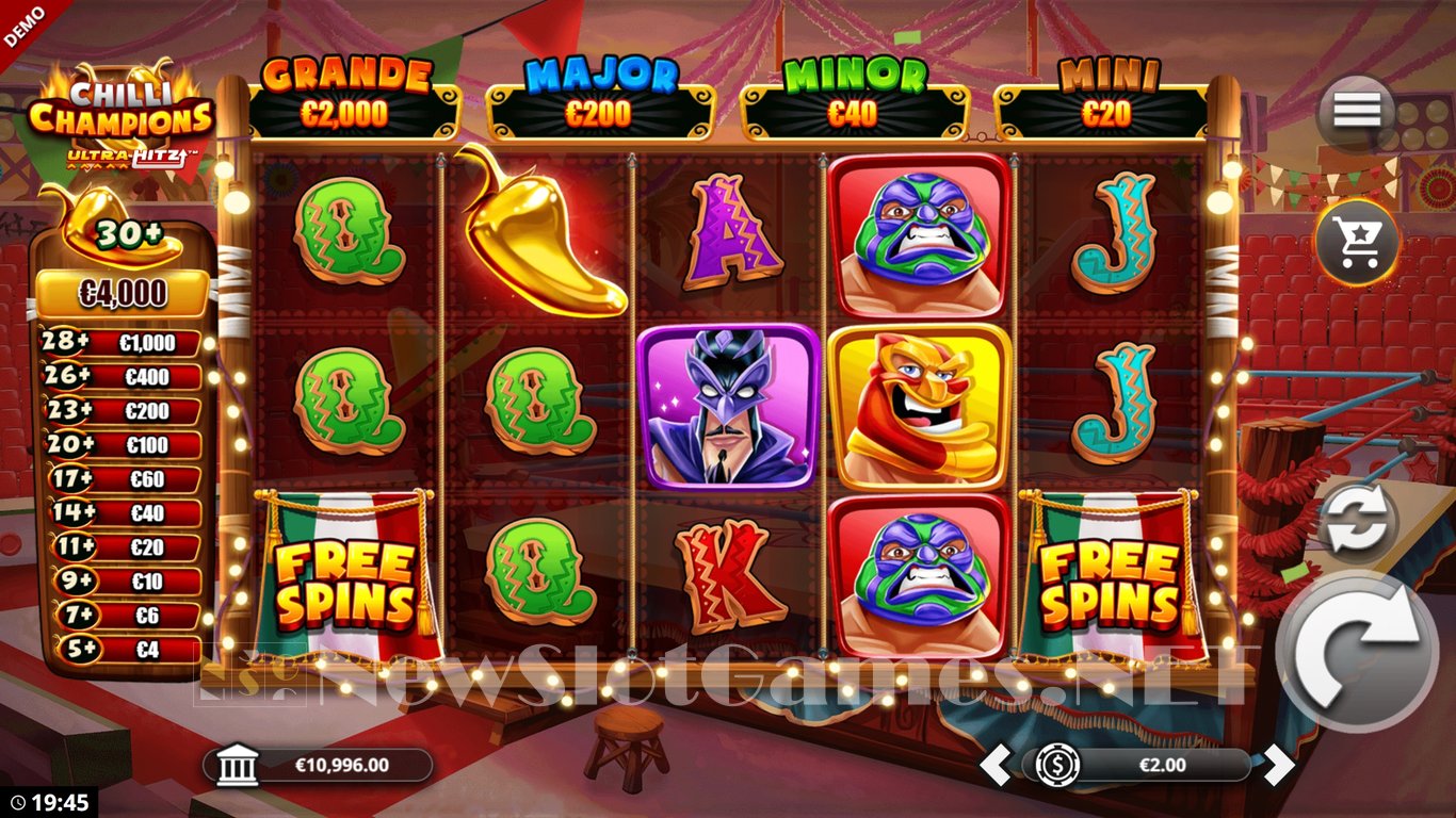 Chilli Champions UltraHitz Slot Slot Image in Demo - pic. 2