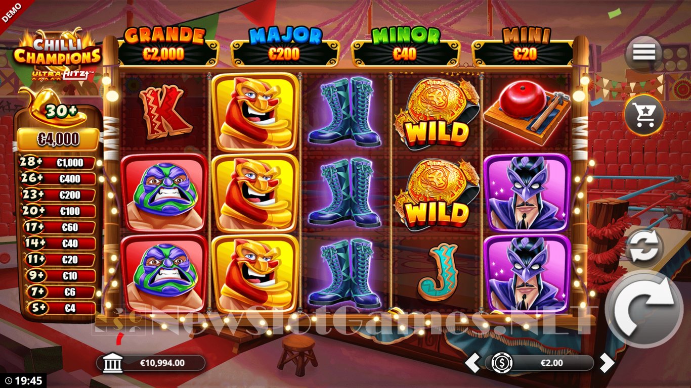 Chilli Champions UltraHitz Slot Slot Image in Demo - pic. 3