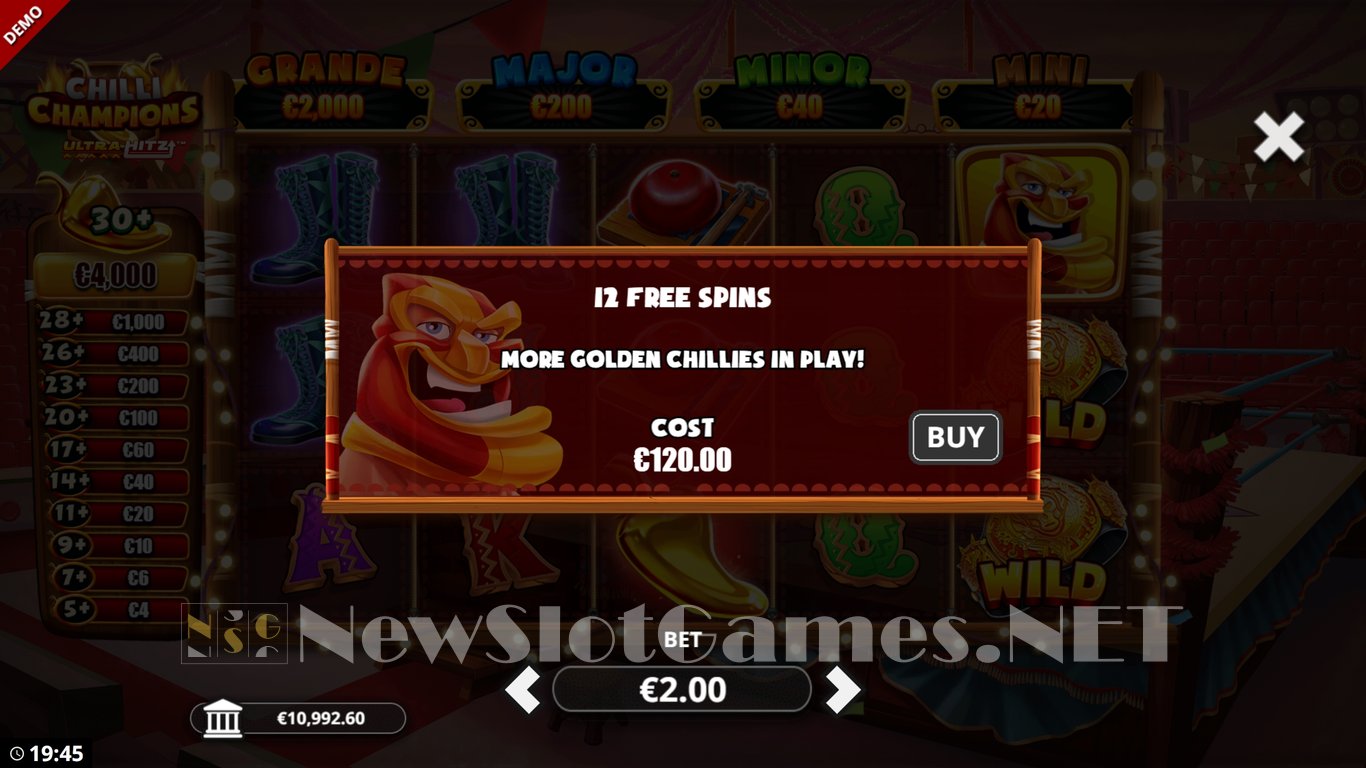 Chilli Champions UltraHitz Slot Slot Image in Demo - pic. 5
