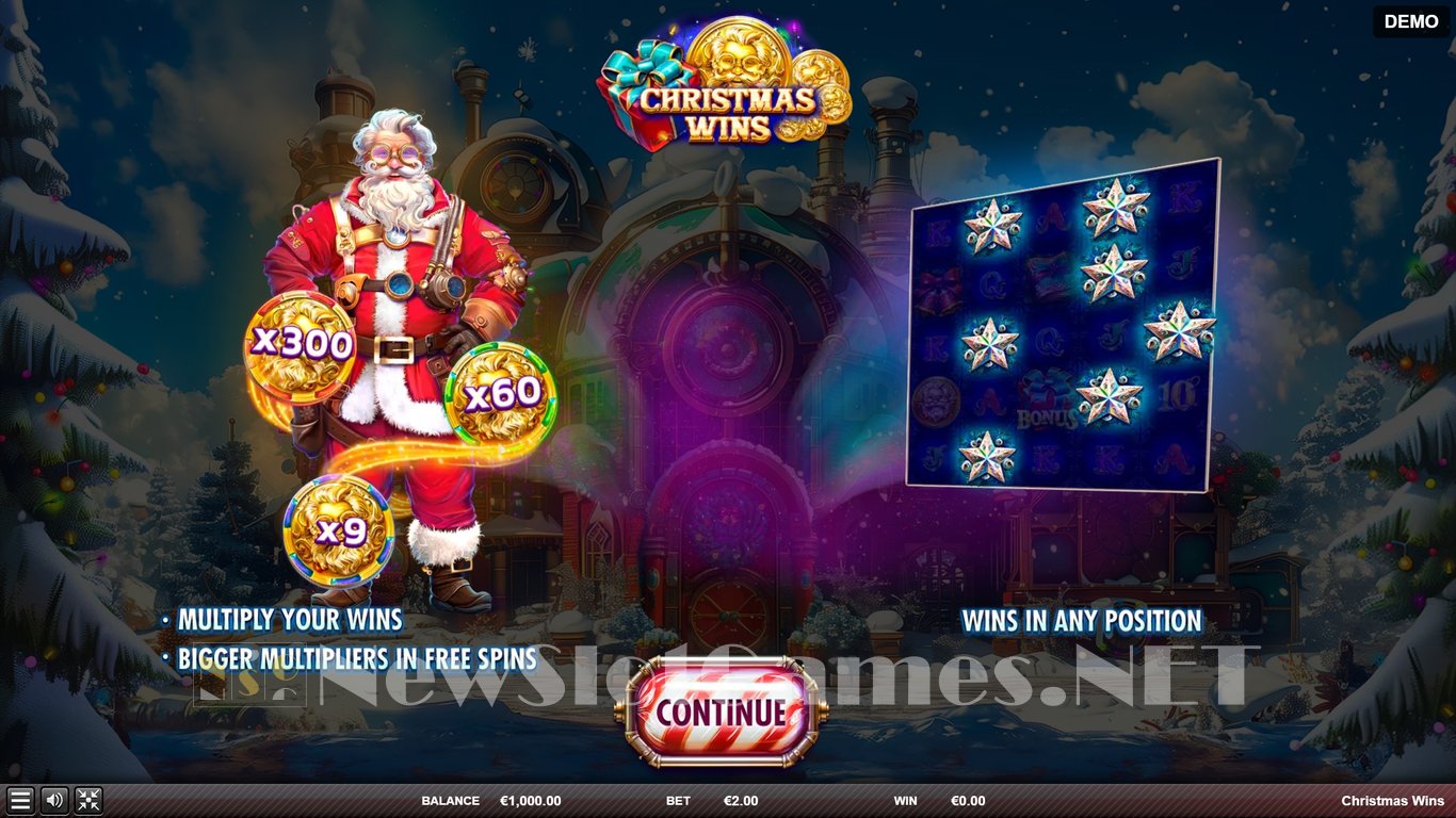 Christmas Wins Slot Demo Image