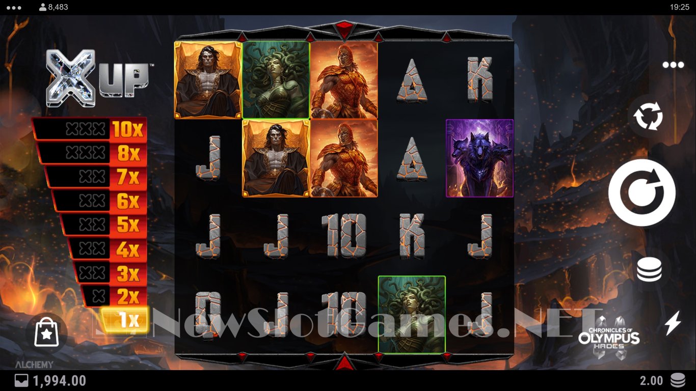 Chronicles of Olympus 2 - Hades Slot Demo Image