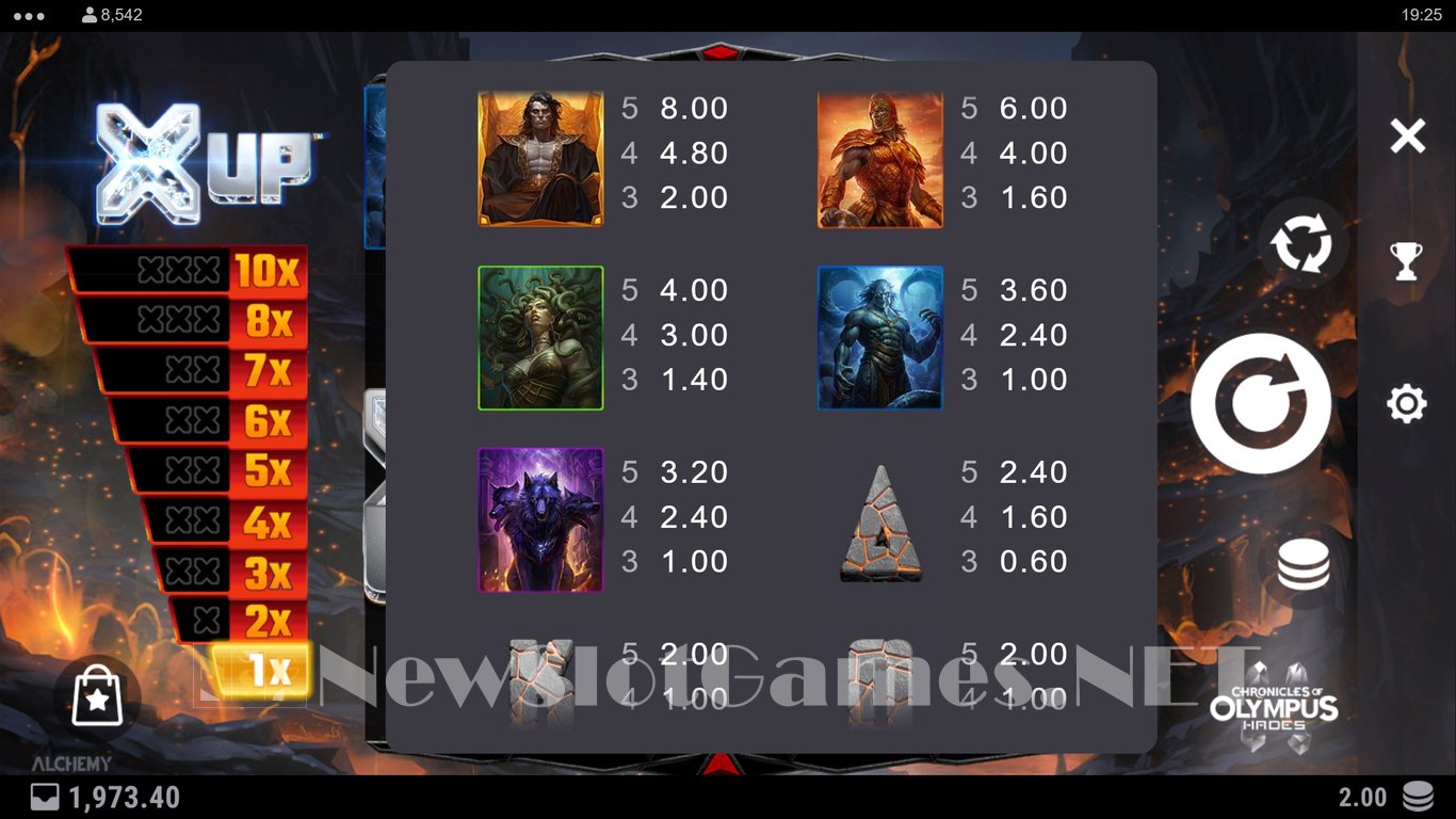 Chronicles of Olympus 2 - Hades Slot Slot Image in Demo - pic. 7